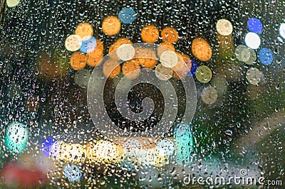 Rained down Stock Photo