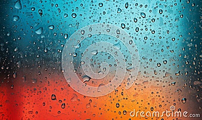 rainy day texture background Stock Photo
