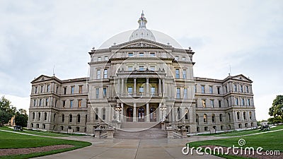 Lansing State Capitol Building in Michigan Stock Photo