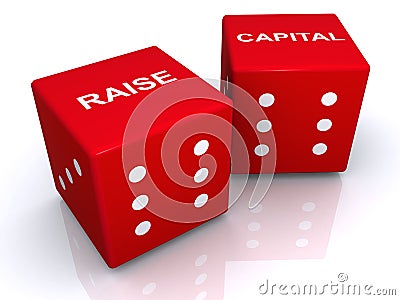 Raise capital Stock Photo