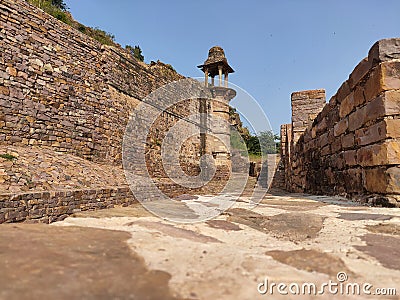 Raisen fort old home Editorial Stock Photo