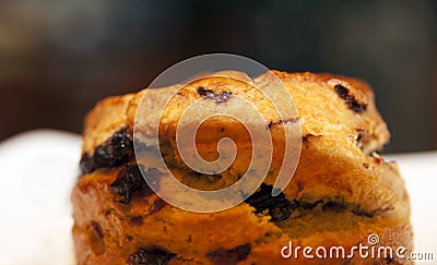 Raisin Scone Stock Photo