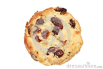 Raisin scone Stock Photo