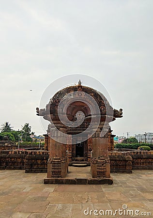 Raja rani temple bhubaneswar orissa india. Stock Photo