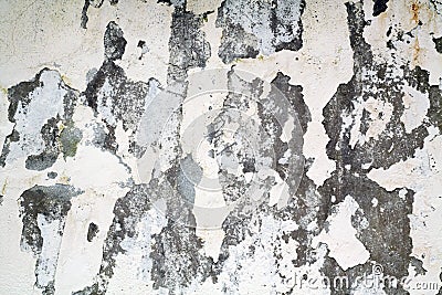 Ð¡raked weathered cement wall texture Stock Photo
