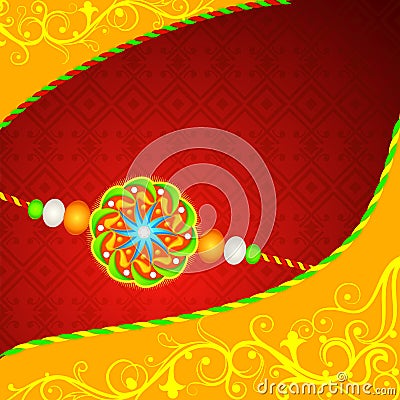 Raksha Bandhan background Vector Illustration