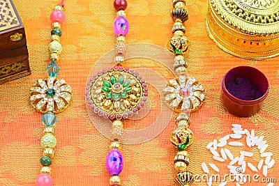 Raksha Bandhan Indian Festival Stock Photo