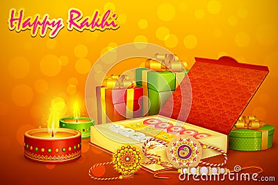 Raksha Bandhan Vector Illustration