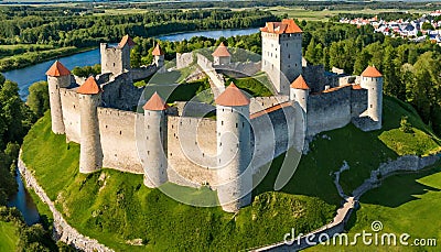 Rakvere Linnus castle Estonia Stock Photo