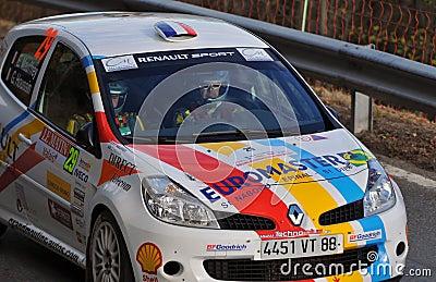 Rally International du Valais Editorial Stock Photo