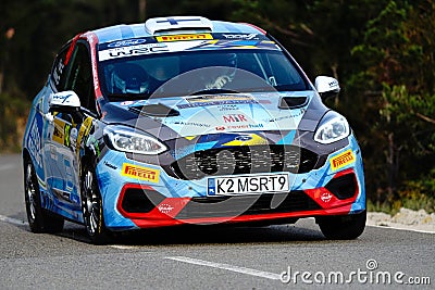 Rallyracc 56 Catalunya costa Daurada FIA world rally championship in Salou, Spain Editorial Stock Photo