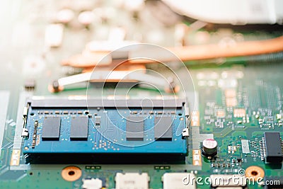 Ram so-dimm ddr4 memory module Stock Photo