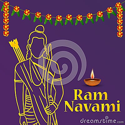 Ram Navami Stock Photo