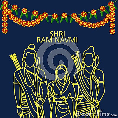 Ram Navami Stock Photo