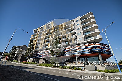 Ramada Apartments, Scarborough Beach Western Australia Editorial Stock Photo