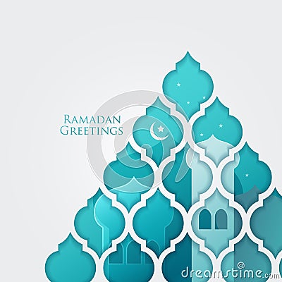 Islamic graphic design Vector Illustration