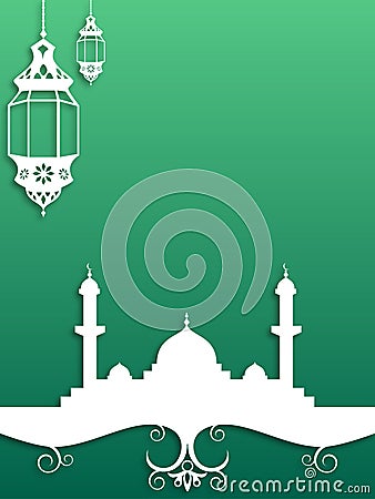 Ramadan Background Vector Illustration