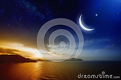 Ramadan background Stock Photo