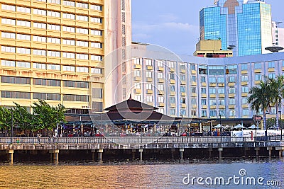 Ramadan Buffet By The Riverbank Of A Hotel Editorial Stock Photo