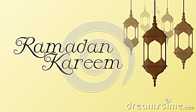 ramadan kareem background Vector Illustration