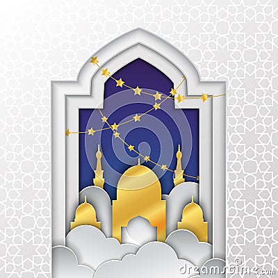 Ramadan Kareem Background Vector Illustration