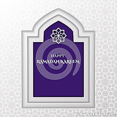 Ramadan Kareem Background Vector Illustration