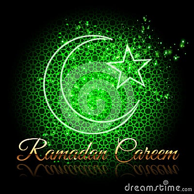 Ramadan Kareem beautiful greeting card Stock Photo