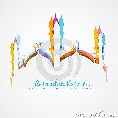 Ramadan kareem illustration Vector Illustration