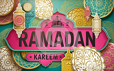 Ramadan Kareem illustration Vector Illustration