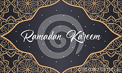 Ramadan kareem and mubarak greeting background islamic illustration Editorial Stock Photo