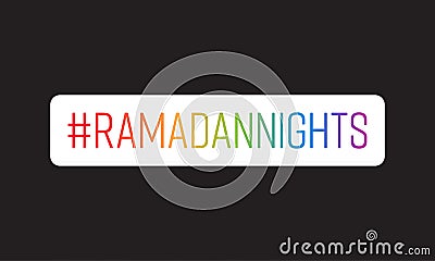 Ramadan nights Vector Illustration