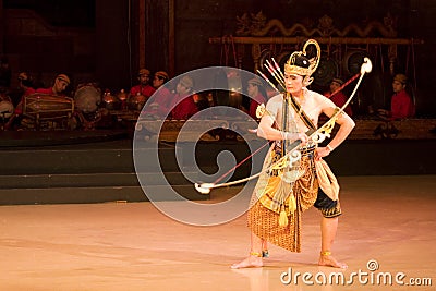 Ramayana Ballet Editorial Stock Photo