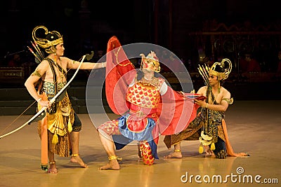 Ramayana Ballet Editorial Stock Photo