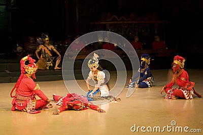 Ramayana Ballet Editorial Stock Photo