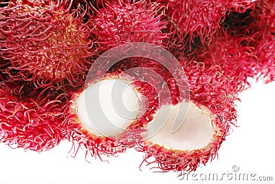 Rambutan Stock Photo