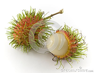 Rambutan Stock Photo