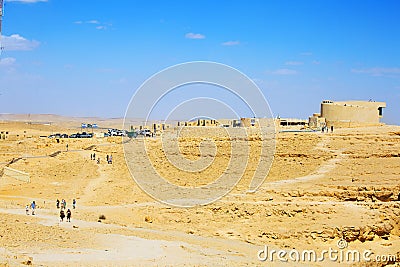 Ramon Nature reserve, Mitzpe Ramon, Negev desert, Israel Editorial Stock Photo