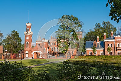 Ramon, Russia, 07, May, 2016: Oldenburg Palace, Voronezh Region Stock Photo