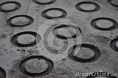 Ramp Floor Ringlet Stock Photo