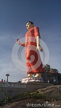 Ranavana temple sri lanka kandy Stock Photo