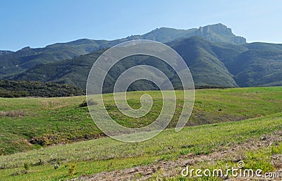 Rancho Sierra Vista / Satwiwa, Santa Monica Mountains Stock Photo