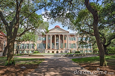 Randolph Hall, College of Charleston, SC Stock Photo