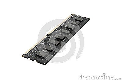 Random access memory ram ddr4 Stock Photo