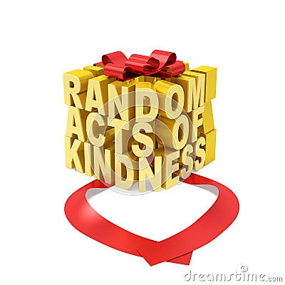 Random acts of kindness day Stock Photo