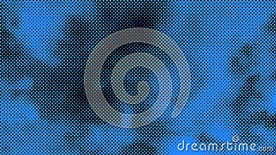 Random asymmetric blue black color geometric pattern modern background design element empty blank texture Stock Photo