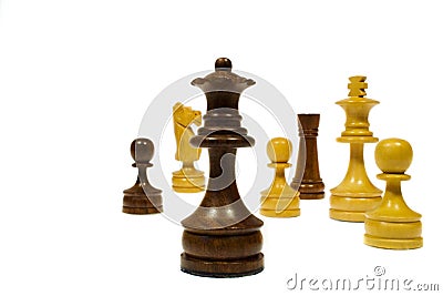 Random Chess Stock Photo