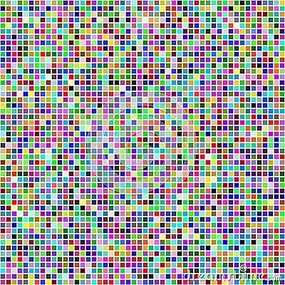 Random colored squares Vector Illustration