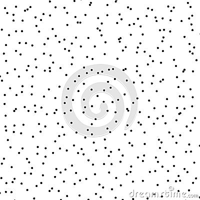 Random dots, random circles pattern, background. Noise halftone. Dispersion, scatter dotted half-tone pointillist design. Noisy Vector Illustration