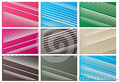 Random dynamic lines, stripes. Abstract backrground, pattern, texture vector Illustration Vector Illustration
