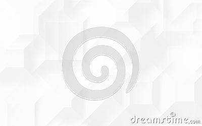 Random triangle geometry paper emboss white background, modern minimal background texture Cartoon Illustration